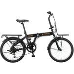 ワイルドクルー折りたたみ自転車20インチ外装6段 CAPTAIN STAG