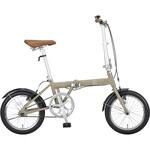 モンテ アルミ折りたたみ自転車16インチ CAPTAIN STAG