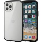 iPhone12 iPhone12 Pro ケース カバー フレームカラー 耐衝撃 TPU 背面 クリア エレコム