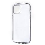 iPhone 12/iPhone 12 Pro 耐衝撃ソフトケース「CLEAR Round」 ストラップホール付 LEPLUS