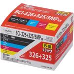 汎用インクカートリッジ BCI-326 4色+BCI-325PGBKマルチパックタイプ 大阪魂