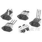 6EH1 TE Connectivity EMIフィルタ，電源ラインフィルタ，ノイズフィルタ 単相 6A フランジマウント TE Connectivity Japan(旧:TYCOELECTRONICS(タイコエレクトロニクス))