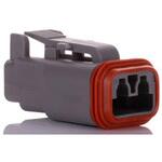 DT06-2S Deutsch 自動車用コネクタ オスハウジング DTシリーズ オス 2 DT06-2S 0.5→ 2.5 mm 2 、 20→ 14 AWG DEUTSCH
