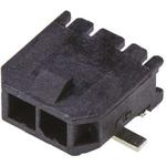 43650-0212 Molex 基板接続用ピンヘッダ Micro-Fit 3.0シリーズ 2極 3mm 1列 ライトアングル 日本モレックス(molex)