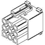 19-09-1099 コネクタハウジング オス 9極 3列 6.7mm STANDARD .093シリーズ 日本モレックス(molex)