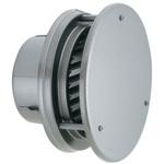 丸型防風板付換気口 防火ダンパー付 WD-Gタイプ バクマ工業