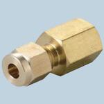 黄銅製圧力計ユニオン アオイ