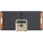 Jackery Solar Generator 600 Plusポータブル電源サンドゴールド + 100W ソーラーパネル セット Jackery(ジャクリ)