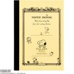 CDノート COLORS OF PEANUTS A6 日本ノート