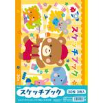スケッチブック 30枚3冊入 協和紙工