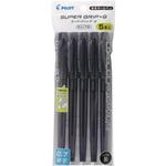 PBSGC-50F-5BB スーパーグリップG キヤップ式 0.7細字 5本入 パイロット