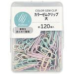 カラーゼムクリップ(大)28mm 約120P 日本パール加工