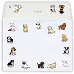 ひとこと封筒 ちび犬IV 日本ホールマーク