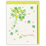 EAP-816-278 誕生日カード クローバーブーケII 日本ホールマーク
