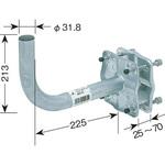 bsアンテナ取付金具