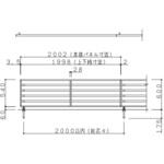 フェンスAA(木調) YS2型 (T-6) TOEX(LIXIL)