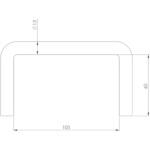 コの字溶接取っ手 FSC藤原産業