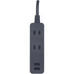 USBポート付き電源タップ Bluemake