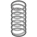 GSV-50A-25-SPRING(5個入り) 自動散水用樹脂製電磁弁 GSV形樹脂電磁弁(部品) CKD