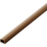 LD-GAF1MBR 配線カバー 壁用 モール (長さ1m×幅16mm) フラット 配線隠し ケーブルカバー 設置用テープ付き エレコム