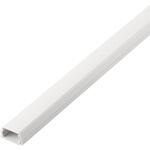 LD-GAF3MWH 配線カバー 壁用 モール (長さ1m×幅26mm) フラット 配線隠し ケーブルカバー 設置用テープ付き エレコム