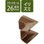 LD-GAFR3MBR 配線カバー モール 接続ユニット 入ズミ 【 壁用 フラットモール LD-GAF3MBR 専用 】 エレコム