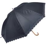 82601201 フローレンスケリー晴雨60cmBJヒートカット BK ローズ産業