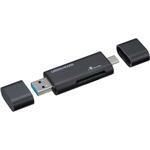 USB3.0マルチ接続カードリーダー(Type-C-USB A) グリーンハウス