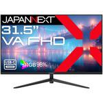 31.5型ディスプレイ/1920×1080/HDMI×1、DP×1、USB-C×1/ブラック/スピーカー無/2年保証 JAPANNEXT