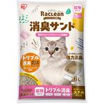 ラクリーン システムトイレ用猫砂 消臭サンド鉱物 大きめ 6L アイリスオーヤマ