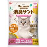 ラクリーン システムトイレ用猫砂 消臭サンド鉱物 小さめ 6L アイリスオーヤマ