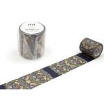 mt マスキングテープ Morris & Co. Strawberry Thief Indigo/Mineral カモ井加工紙