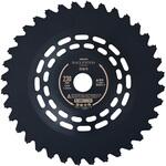 刈払機用チップソー 接地刈 特殊リブ形状 BLACK EDITION YAMAZEN(山善)