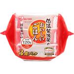 低温製法米のおいしいごはん 国産米100% 120g×3パック(ケース) アイリスオーヤマ