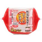 200g×3 低温製法米のおいしいごはん 国産米100% 200g×3パック(ケース) アイリスオーヤマ