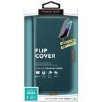 iPhone 16 Plus用 フリップカバー [ブルー] PGA