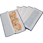 三方ひらきファスナー着物保管袋 5枚組 アストロ