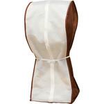 扇風機保存カバー(ベージュ&ブラウン) アストロ