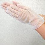調理に使えるビニール極薄手袋 オカモト[安全靴・作業靴]