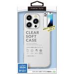 PG-24BTP01CL iPhone 16 Pro用 クリアソフトケース [クリア] PGA