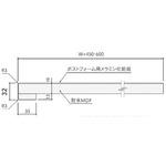 ポストフォームカウンター KLA型(木目) AICA(アイカ工業) カウンター材 