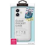 PG-24ACTP01CL iPhone 16用 クリアポケットケース [クリア] PGA