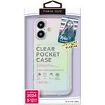 PG-24ACTP02AR iPhone 16用 クリアポケットケース [オーロラ] PGA