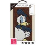 PG-D24ACF03DND iPhone 16用 クリアフリップケース [ドナルドダック] PGA