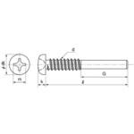 5X90 ステン(+)BRPナベG=50 大阪魂