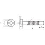 SC-4 ステン(+-)BRPナベ 大阪魂