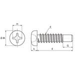 BK ステン(+)BRPナベ G=15 大阪魂