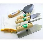 K4A ホーム鏝4点Aset軍手付き 宮谷製作所