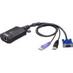 小型ドングル型1ポート VGA KVM over IP(解像度1，920×1，200対応 ATEN