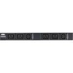 ラックマウントPDU(1U/200V/30A/IECタイプ 6ポート) ATEN